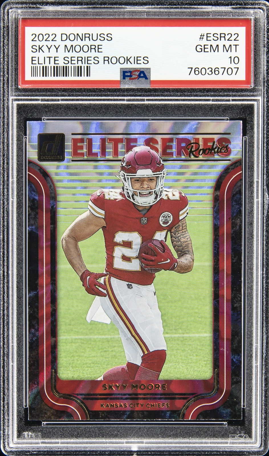 Skyy Moore Panini Donruss Elite Series Rookies #ESR22 Base