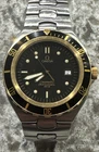 Omega Seamaster Professional 200m Quartz Black Dial Date Mens Vintage