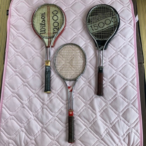 Wilson T2000 T3000 T5000 Tennis Racket Jimmy Connors Challenge Set ...