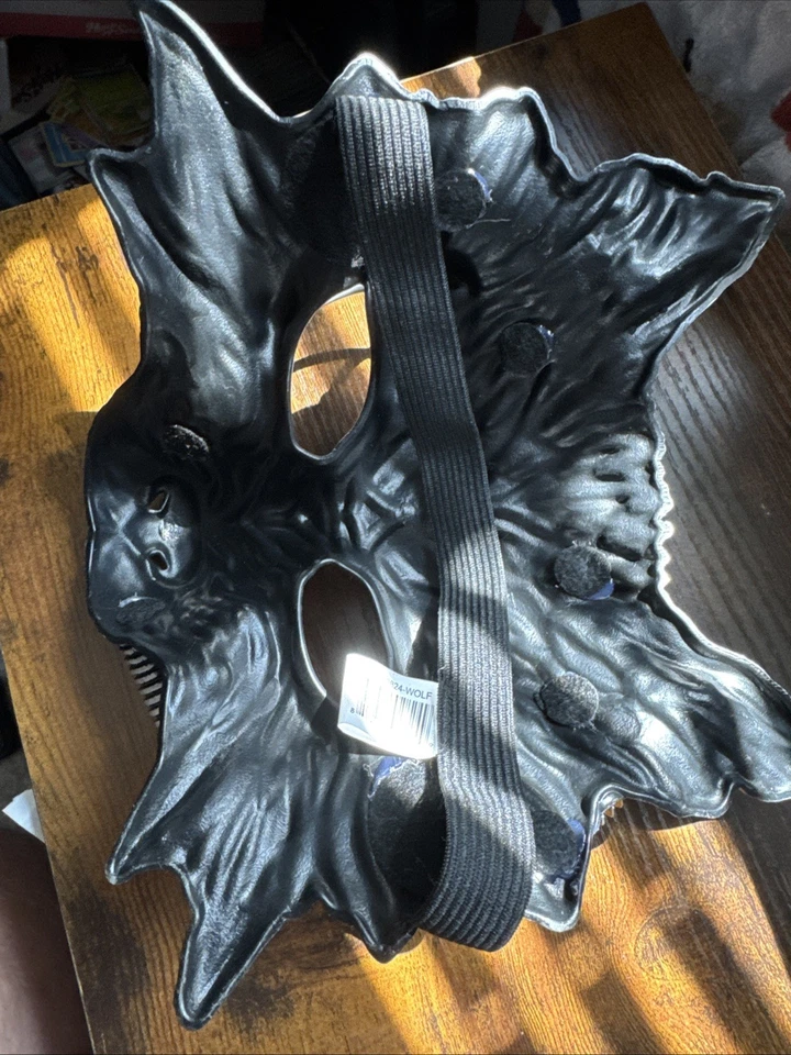  Steampunk Venetian Halloween Wolf Animal Masquerade Mask Adult Cosplay Costume  - Image 2 of 4