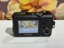 Samsung S850 Digimax Compact Digital Camera 8.1MP Black For Parts Or Repair