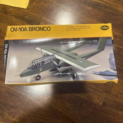 OV-10A Bronco Testors Aircraft Unassembled Kit New But Opened
