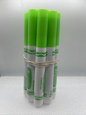 12 Crayola Broad Line Markers electric lime BULK