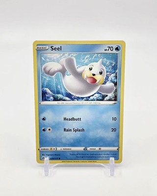 Seel Common Pokémon TCG Crown Zenith 29/159