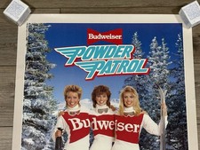 vintage budweiser poster products for sale | eBay