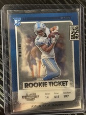 2021 Contenders Optic Amon-Ra St. Brown #59 RC Rookie Detroit Lions