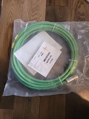 Control Techniques SIBAAA010 Cable 10m 17pin/15pin Servo Resolver Encoder Cable - Picture 1 of 8