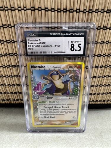 Blastoise δ graded CGC 8.5 for sale on eBay