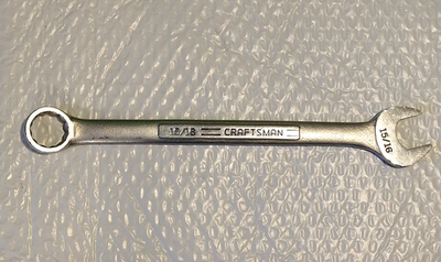 #ad #ad CRAFTSMAN TOOLS USA VV44704 15 16quot; COMBINATION WRENCH 12.3quot; LONG 12 PT *NOS* $19.39