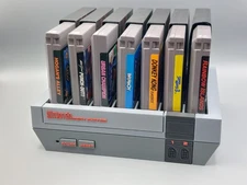 Nintendo NES Game Cartridge Display Stand Holder