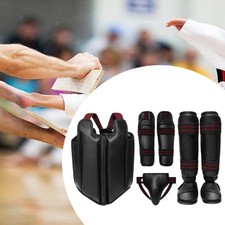 Taekwondo Schutzausr&uuml;stung Schrittschutz Boxen K&ouml;rperschutz Brustschutz XS