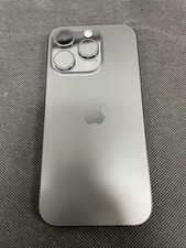 iPhone 15 Pro Back Housing Replacement with Small Parts OEM - Black - Grade A