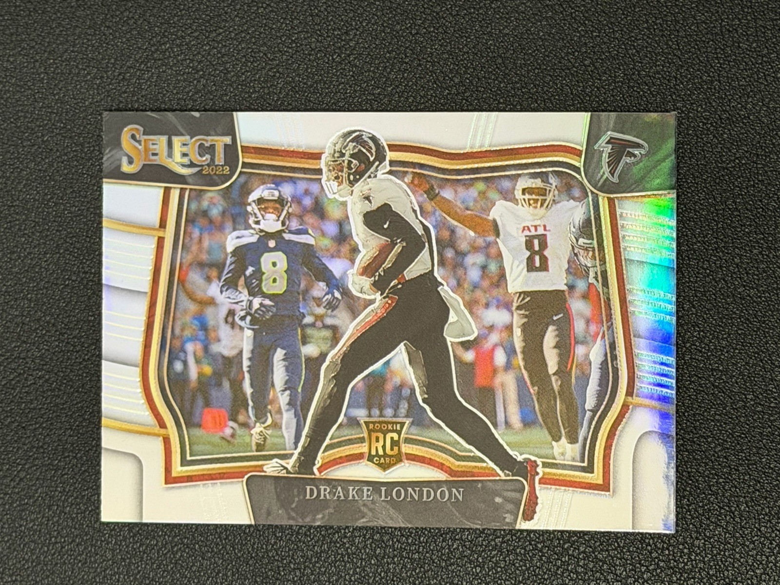 2022 Panini Select Field Level Silver Prizm Drake London #474 Rookie RC