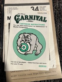 Lot Of 10-Video Game/Console Manuals INTELLIVISION RADIO SHACK , Atari