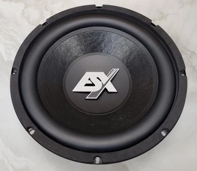 ESX 12 Zoll 30cm Auto Subwoofer Tieftöner Bass Chassis Single 4 Ohm Lautsprecher - Bild 1 von 4