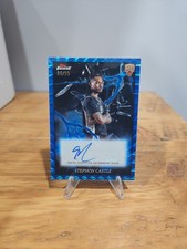 25 Topps Finest #ES-SC STEPHON CASTLE RC AUTO BLUE  ELECTRIFYING SIGNATURE 80/99