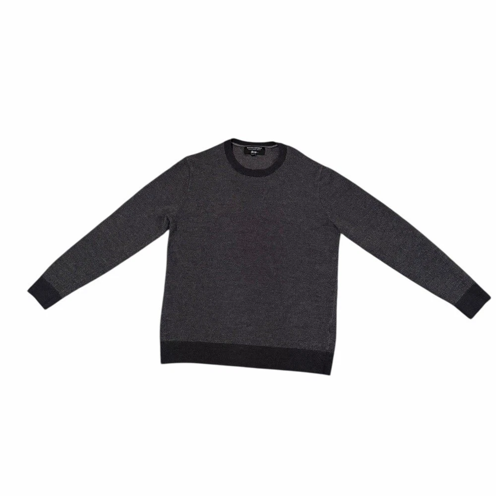Banana Republic Italian Merino Wool Crewneck Sweater Men's Tall XL