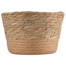 Vaso per Piante da Fiori Intrecciato nel Paglia Cesto di Vimini Vaso da Fio8219