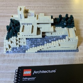 LEGO Architecture Fallingwater 21005 811pcs Complete Set w/ Instructions No Box