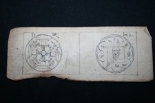 Antique Mongolian Tibetan Buddhist Astrology Amulet Mongolia #12-66