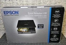 New Open Box - Epson Perfection V39 Color Photo & Document Scanner