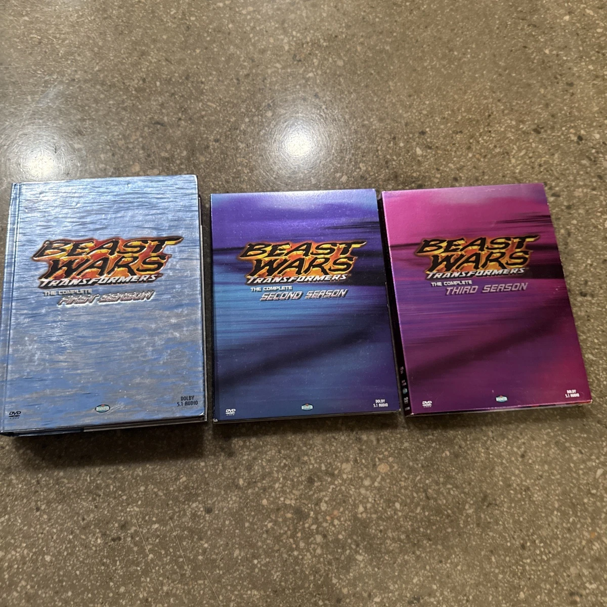 Beast Wars Transformers Complete Series Seasons 1 2 3 DVD Set