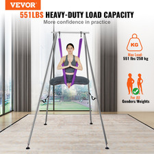 Aerial Yoga Frame  Yoga Hammock - Professional Yoga Swing Stand with Aerial Ham