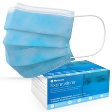 ASTM Level 3 Disposable Face Masks - Box of 50 ASTM Level 3,  98 BFE, 3-Ply ...