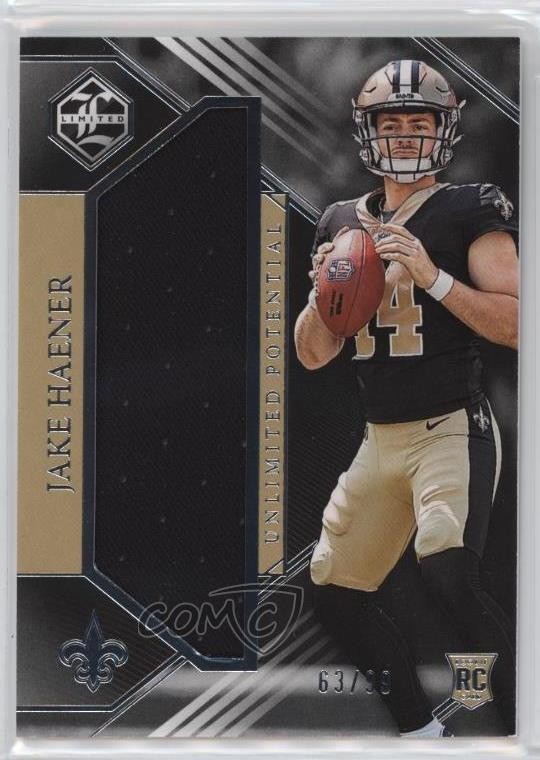 2023 Panini Limited Silver Spotlight 63/99 Jake Haener #LP-JHAE Rookie RC qf8