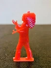 Vintage Marx Cereal Premium Plastic Native American Chief Toy Figure Peace Pipe