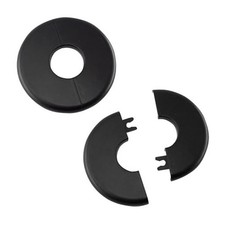 Wall Split Flange6mm/1"Diameter, ABS Round Self-Adhesive Escutcheon 2 26mm/1"