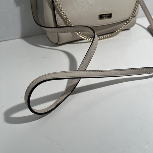 Kate Spade NY Laurel Way Greer Chain Shoulder Handbag Purse Cream Tag Included - Picture 4 of 12