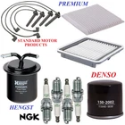 Tune Up Kit Filters Wire Spark Plug For SUBARU OUTBACK H4 2.5L Nat.Asp 2005-2007