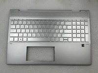 FüR Hp Envy X360 15M-DR L54310-FL1 Tschechisch Slowakei Handauflage Tastatur Top