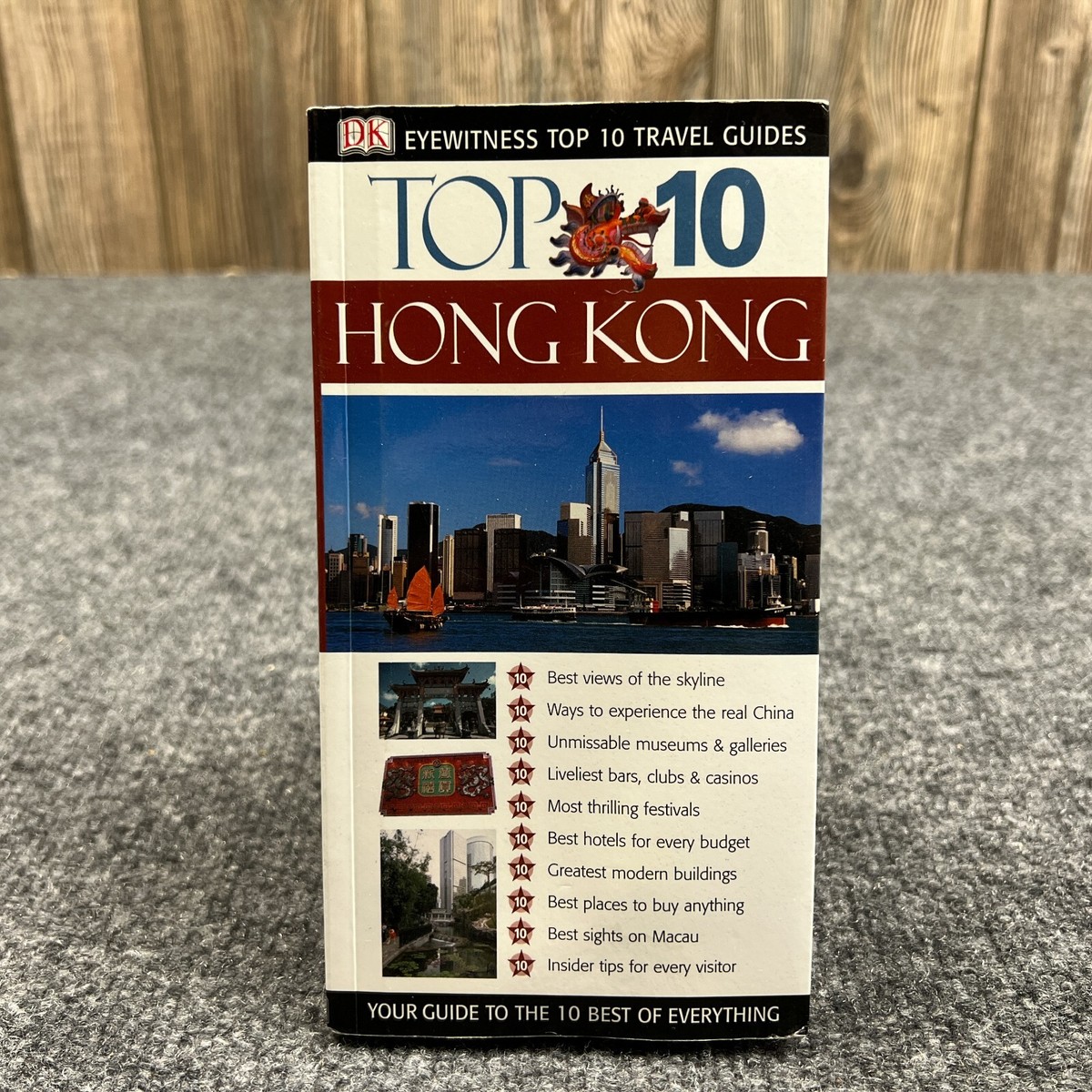 DK Eyewitness Top 10 Travel Guide Hong Kong China Gagliardi