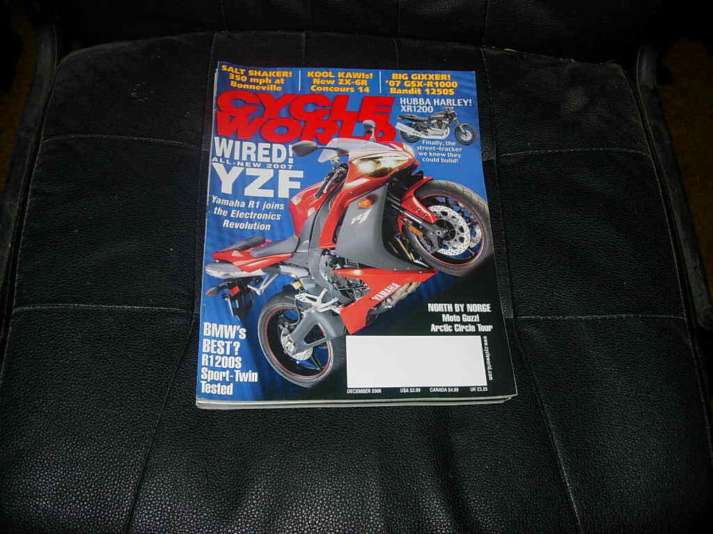 Cycle World Magazine December 2006 | eBay