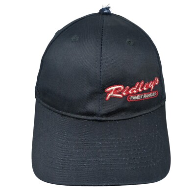 Ridley's Family Market Strapback Hat Black One Size Adjustable Port Authority