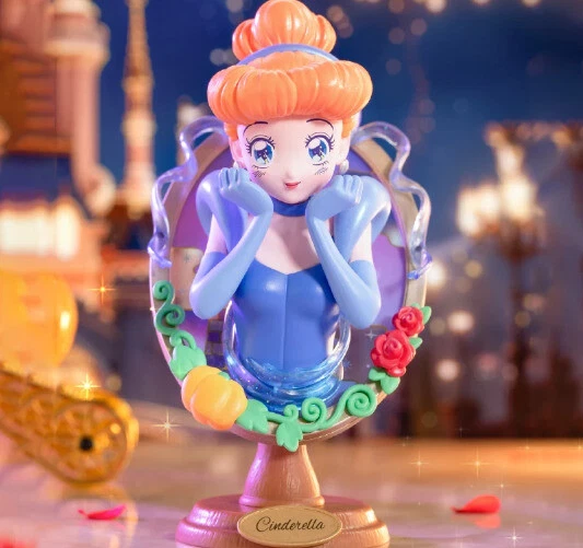 TOPTOY Disney Princesa Espejo Susurro Serie Confirmada Caja Ciega Figuras Arte Juguete Foto 4 de 4