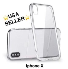 For Apple iPhone X Case Silicone Crystal Clear Bumper Gel iPhone 10 Soft Cover