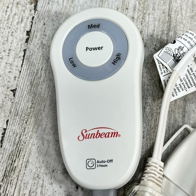 Sunbeam Replacement Electric Blanket Controller Cord Style M85AP for sale  online | eBay