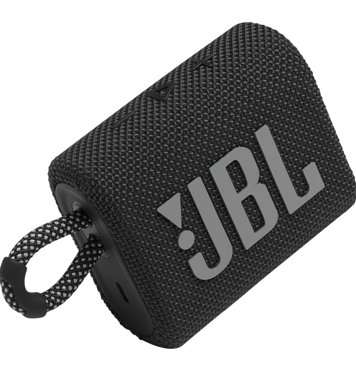 JBL Go 3 Waterproof Bluetooth Speaker in Black – Compact & Portable-image