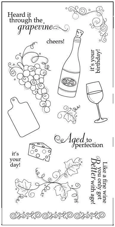 Fiskars Words & Phrases Craft Stamps