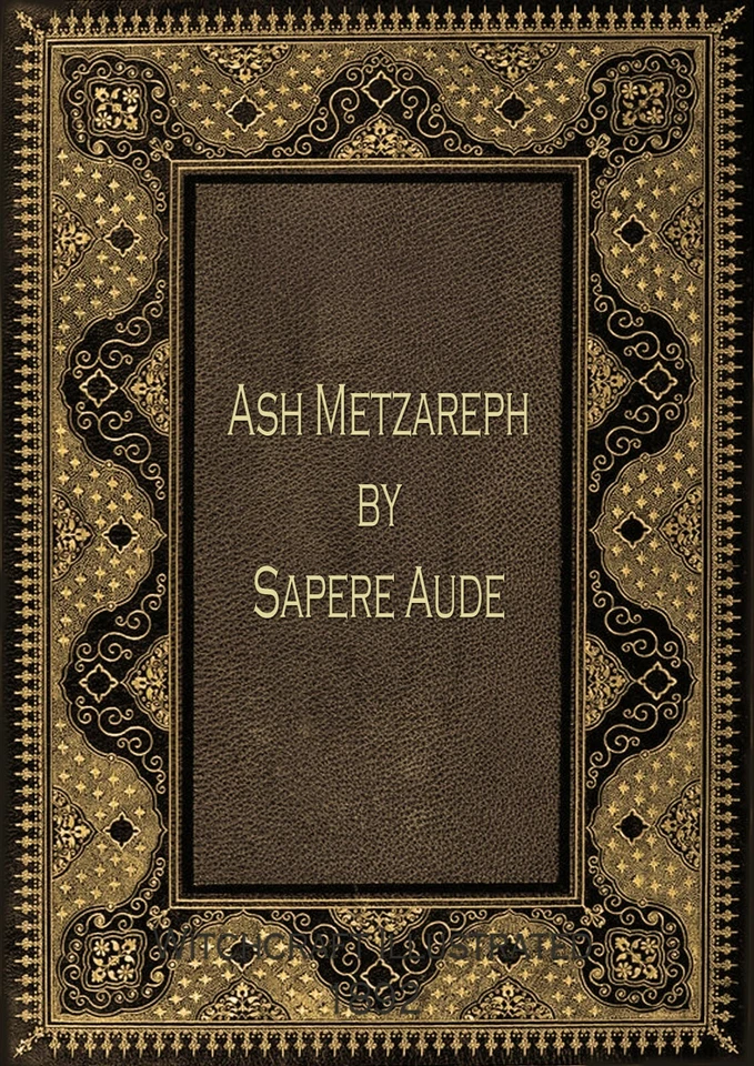 antique book alchemy kabalah cabalistic kabala zohar hebrew grimoire manuscript - Image 2 of 4