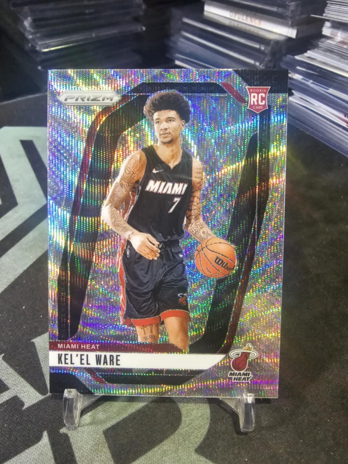 2024-25 Panini Prizm Kel'el Ware #248 Silver Wave RC!