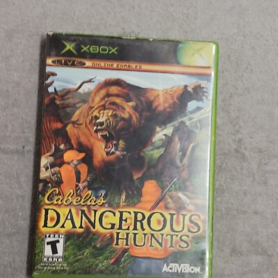 Cabela's Dangerous Hunts (Xbox, 2003) Complete Tested Working