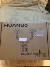HUANUO HNDS6 Dual Monitor Stand Full Motion Desk Mount