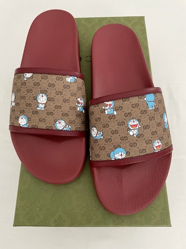 GUCCI DORAEMON LIMITED EDITION SLIDES SANDALS Gucci Sz 12G - Picture 3 of 8