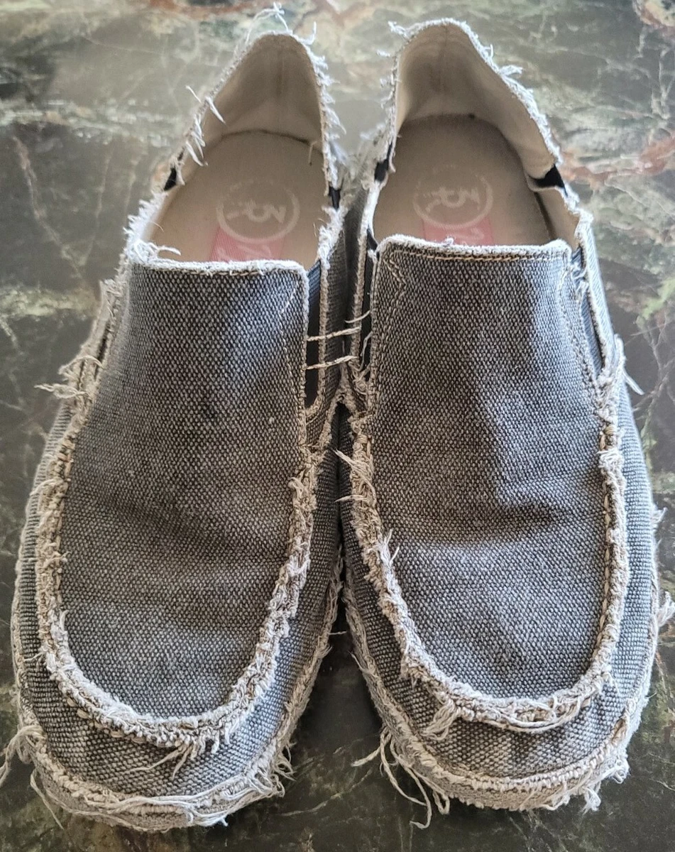Tony Lama Georgetown Men’s 9D Driving Moc Loafer Comfort Shoe Gray Comfort Rodeo Tony Lama | Shoes | Tony Lama Rr325 Canvas Mens Slipon  main image 4