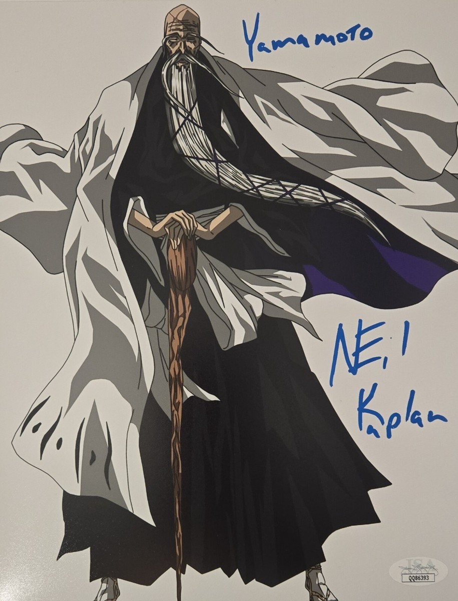 Neil Kaplan Signed Photo Yamamoto Bleach Anime Autograph Manga