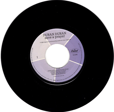 Duran Duran – Save A Prayer 1985 Capitol Rock EX | eBay